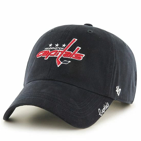 Brand new ๐ Unbranded ๐ฉ Women's '47 Navy Washington Capitals Team Miata Clean Up Adjustable Hat โ