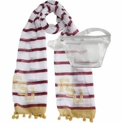 Promo 🧨 Unbranded Florida State Seminoles Fanny Pack Scarf Set ⭐
