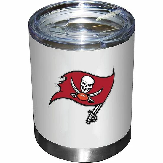 New 🔥 Unbranded Tampa Bay Buccaneers 12oz. Team Lowball Tumbler ⭐