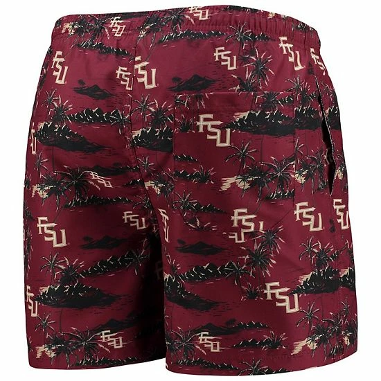 Cheap ๐ฅฐ Unbranded Men's FOCO Garnet Florida State Seminoles Island Palm Swim Trunks โ - Image 3