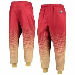 Flash Sale 🛒 Unbranded Men's FOCO Scarlet San Francisco 49ers Gradient Jogger Pants 🔔