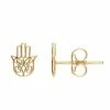 Hot Sale 🔔 Unbranded 14k Gold Hamsa Stud Earrings 😍