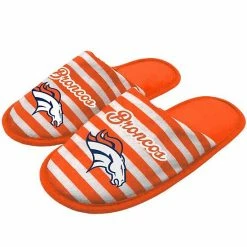 Discount 🎁 Unbranded 👩 Women's Denver Broncos Scuff Slippers ✔️