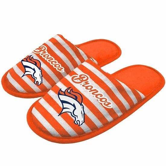Discount 🎁 Unbranded 👩 Women's Denver Broncos Scuff Slippers ✔️