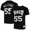 Top 10 ✔️ Unbranded Men's Mitchell & Ness Jason Williams Black Sacramento Kings Hardwood Classics Team Name & Number T-Shirt 🎁