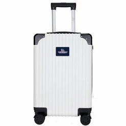 Hot Sale 🔥 Unbranded Gonzaga Bulldogs Premium Hardside Carry-On Spinner Luggage Zag White 🛒
