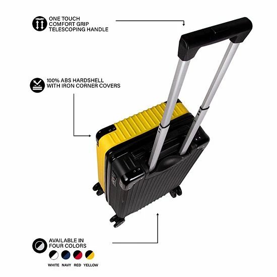 Buy 😀 Unbranded Wyoming Cowboys Premium Hardside Carry-On Spinner Luggage 👏 - Image 2