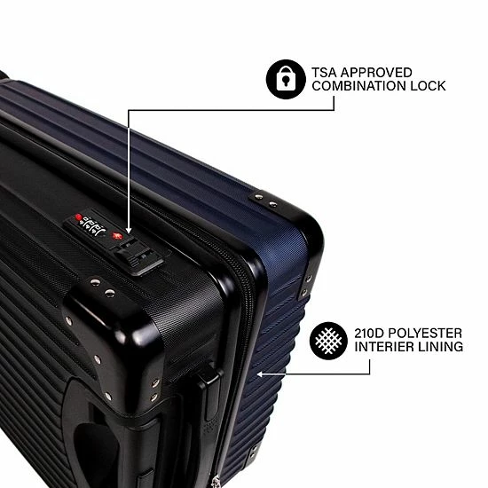 Best Sale 😀 Unbranded South Florida Bulls Premium Hardside Carry-On Spinner Luggage 😉 - Image 3