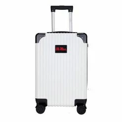 Deals 🛒 Unbranded Ole Miss Rebels Premium Hardside Carry-On Spinner Luggage Ole Navy 👏