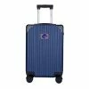 Deals 🤩 Unbranded Boise State Broncos Premium Hardside Carry-On Spinner Luggage Boi White 🤩