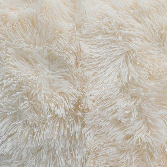 Coupon ๐ Unbranded Shaggy Faux Fur Throw With 2 Pillow Shell Set Teal ๐ - Image 6