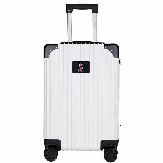 Coupon ๐ Unbranded Los Angeles Angels Hardside Executive 2-Toned Carry-On Luggage Ang Red ๐ฅฐ - Image 2
