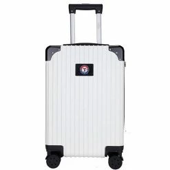 Best Pirce 👏 Unbranded Texas Rangers Executive 2-Toned Carry-On Luggage Rgr Red 🔥