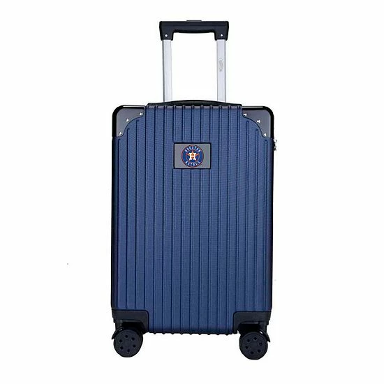 Outlet ๐ Unbranded Houston Astros Hardside Executive 2-Toned Carry-On Luggage Ast White ๐