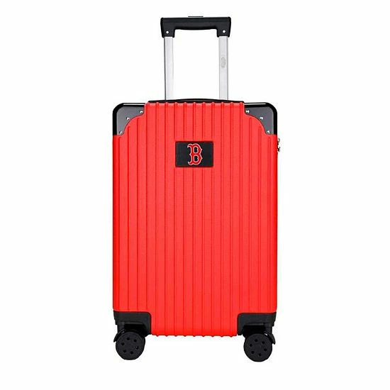 Flash Sale 🎉 Unbranded Boston Red Sox Executive 2-Toned Carry-On Luggage Rsx Red 🤩 - Image 2