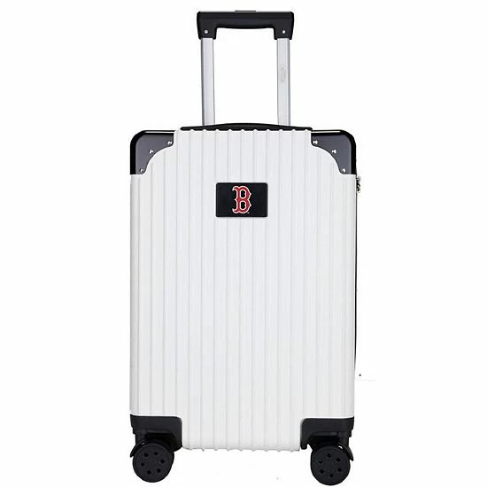 Flash Sale 🎉 Unbranded Boston Red Sox Executive 2-Toned Carry-On Luggage Rsx Red 🤩 - Image 3