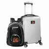 Flash Sale ⌛ Unbranded Cincinnati Bengals Deluxe Hardside Spinner Carry-On & 🎒 Backpack Set Bng Silver ❤️