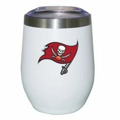 Wholesale 😉 Unbranded Tampa Bay Buccaneers 12oz. Logo Stemless Tumbler 👍