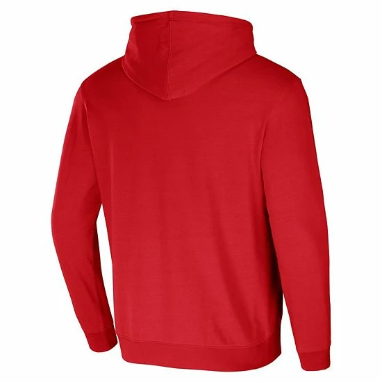 Wholesale ๐ Unbranded Men's NFL X Darius Rucker Collection By Fanatics Red Kansas City Chiefs Washed Pullover Hoodie ๐ - Image 4