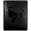 Discount ✔️ Unbranded Men's Houston Texans Embossed Leather Tri-Fold Wallet 🎉