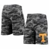 Wholesale ⭐ Unbranded Men's Concepts Sport Charcoal/Gray Tennessee Volunteers Camo Backup Terry Jam Lounge Shorts 🎁
