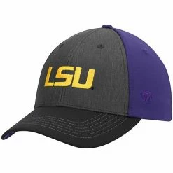 Best Sale 🧨 Unbranded Men's Top Of The World Gray LSU Tigers Team Adjustable Hat 🤩