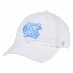 Best Sale ⭐ Unbranded North Carolina Tar 👠 Heels '47 Clean Up Adjustable Hat White 🤩