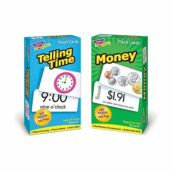 Hot Sale โค๏ธ Unbranded Time And Money Skill Drill Flashcards Assortment ๐ฏ - Image 2
