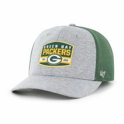 Wholesale 🤩 Unbranded Men's '47 Heathered Gray/Green Green Bay Packers Motivator Flex Hat ✔️