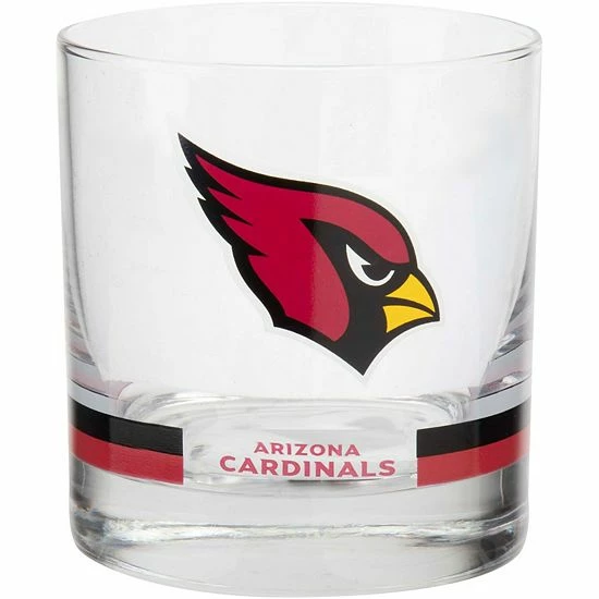 Outlet ๐ Unbranded Arizona Cardinals Banded Rocks Glass โญ