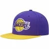 Coupon ✨ Unbranded Men's Mitchell & Ness Purple/Gold Los Angeles Lakers Team Two-Tone 2.0 Snapback Hat 😉