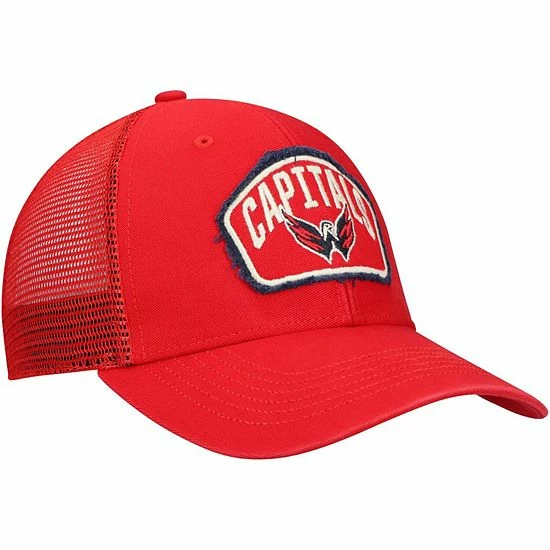 Budget ๐ Unbranded Men's '47 Red Washington Capitals Cledus MVP Trucker Snapback Hat โญ - Image 4