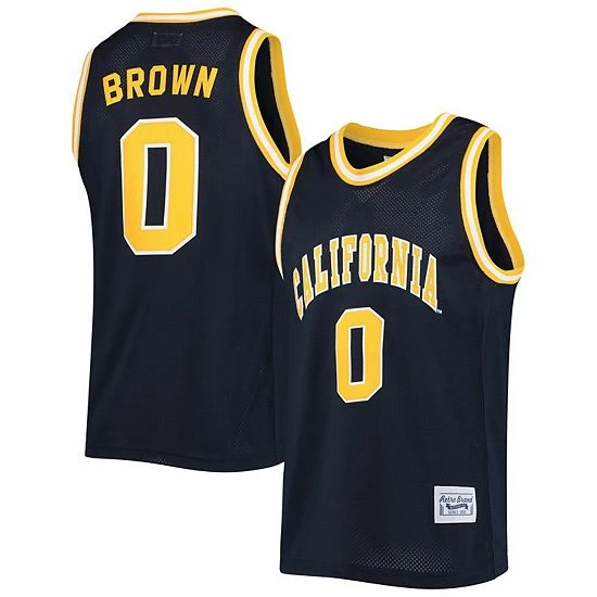 Coupon 🔥 Unbranded Men's Original Retro Brand Jaylen Brown Navy Cal Bears Commemorative Classic 🏀 Basketball Jersey 👏 - Image 2