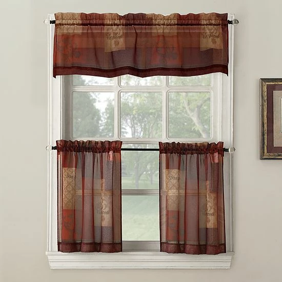 Buy ๐ Unbranded Eden Tier Window Valance - 56" X 14" Multi ๐คฉ