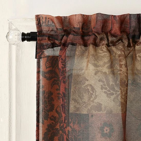 Buy ๐ Unbranded Eden Tier Window Valance - 56" X 14" Multi ๐คฉ - Image 2