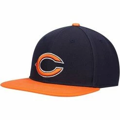 Budget 🌟 Unbranded Men's Pro Standard Navy/Orange Chicago Bears 2Tone Snapback Hat 🎉