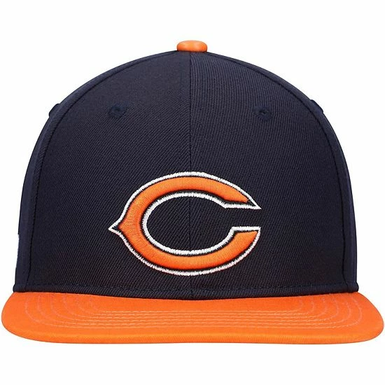 Budget ๐ Unbranded Men's Pro Standard Navy/Orange Chicago Bears 2Tone Snapback Hat ๐ - Image 3