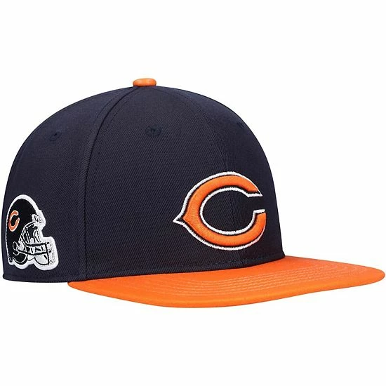 Budget ๐ Unbranded Men's Pro Standard Navy/Orange Chicago Bears 2Tone Snapback Hat ๐ - Image 4