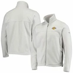 Deals 🧨 Unbranded Men's Columbia Los Angeles Lakers Gray Flanker Full-Zip Jacket 💯