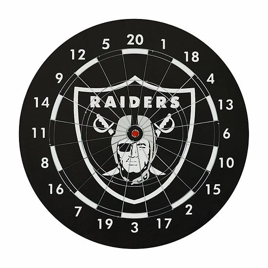 Flash Sale 😉 Unbranded Las Vegas Raiders 18-Inch Paper Dartboard 🔥