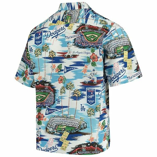 Cheapest ๐ Unbranded Los Angeles Dodgers Reyn Spooner Scenic Button-Up ๐ Shirt - Royal โญ - Image 3