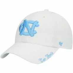 Top 10 🎉 Unbranded 👩 Women's '47 White North Carolina Tar 👠 Heels Miata Clean Up Logo Adjustable Hat 😀