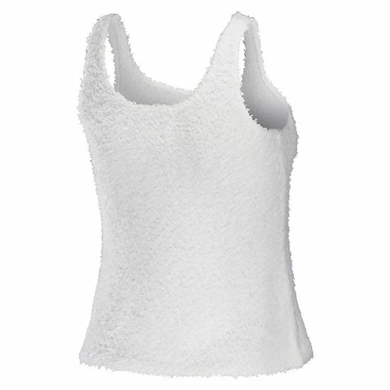 New 🔥 Unbranded 👩 Women's WEAR By Erin Andrews Cream Cleveland Browns Cozy Scoop Neck Tank Top & Pants Sleep Set ⭐ - Image 4