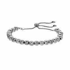 Hot Sale 🥰 Unbranded Sterling Silver Bead Bolo Bracelet 🔔