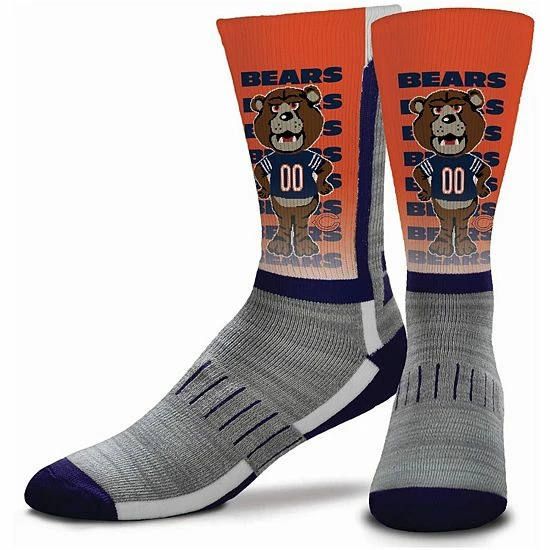 Best deal โจ Unbranded Youth For Bare Feet Chicago Bears Mascot V-Curve Crew ๐งฆ Socks ๐