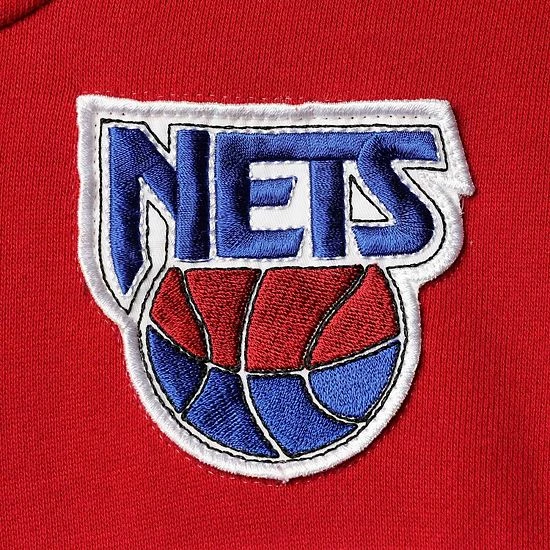 Best reviews of 🥰 Unbranded Men's Mitchell & Ness Red/Royal New Jersey Nets Head Coach Pullover Hoodie 🔔 - Image 5