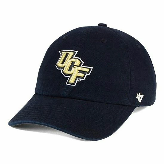 Hot Sale 🔥 Unbranded UCF Knights '47 Primary Logo Clean Up Adjustable Hat - Black 😉