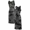 Buy 💯 Unbranded 👩 Women's WEAR By Erin Andrews Black New Orleans Saints Tie-Dye Tank Top 👗 Dress 😀