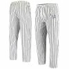 Hot Sale ✨ Unbranded Men's Concepts Sport White Colorado Rockies Vigor Pinstripe Pants 🧨