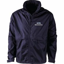 Brand new 🛒 Unbranded Men's College Navy Seattle Seahawks Sportsman Waterproof Packable Full-Zip Jacket 😍